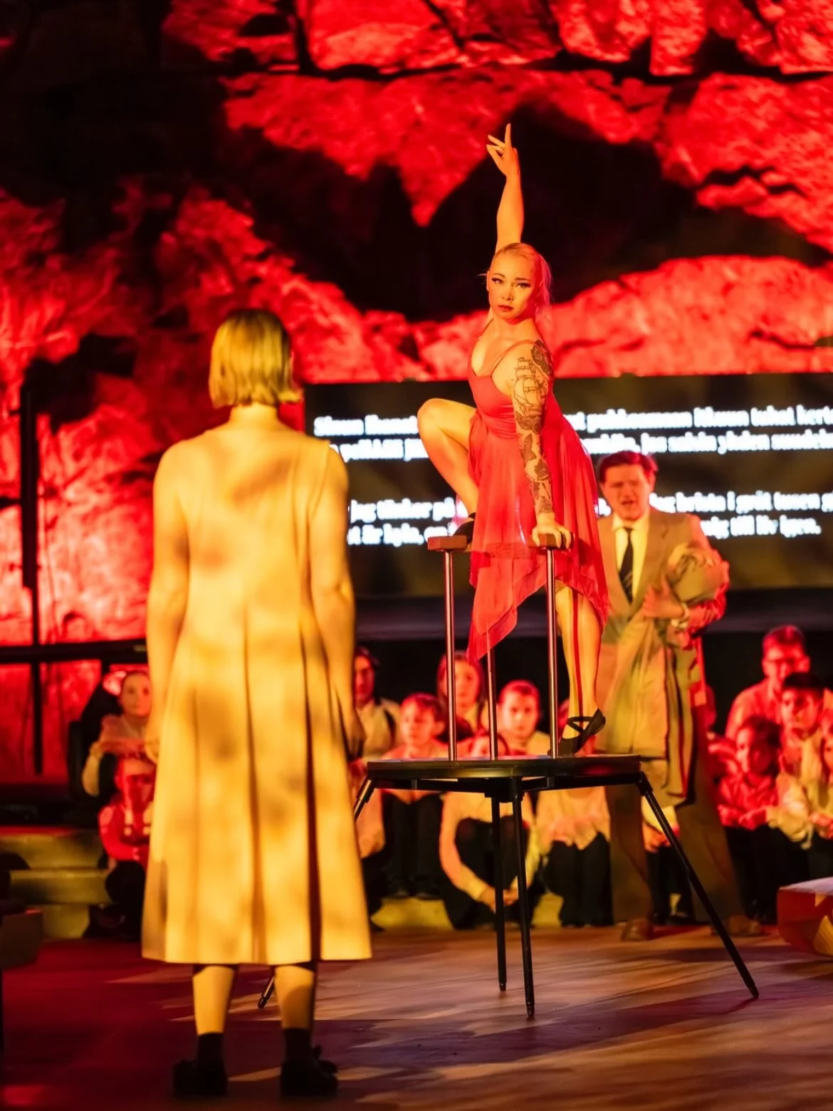 Honoured to perform Carmina Burana, this powerful production by @operaboxhelsinki at Temppeliaukion kirkko last week. Three unforgettable shows, 1900 in the audience. 🌹

Two performances for young people through @taidetestaajat and one full evening 