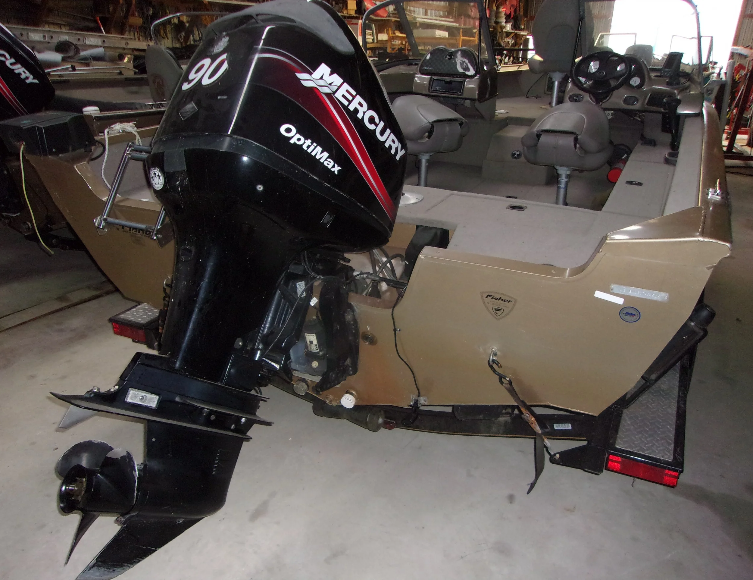 2005 Fisher 170 Hawk 90 Mercury 4.JPG