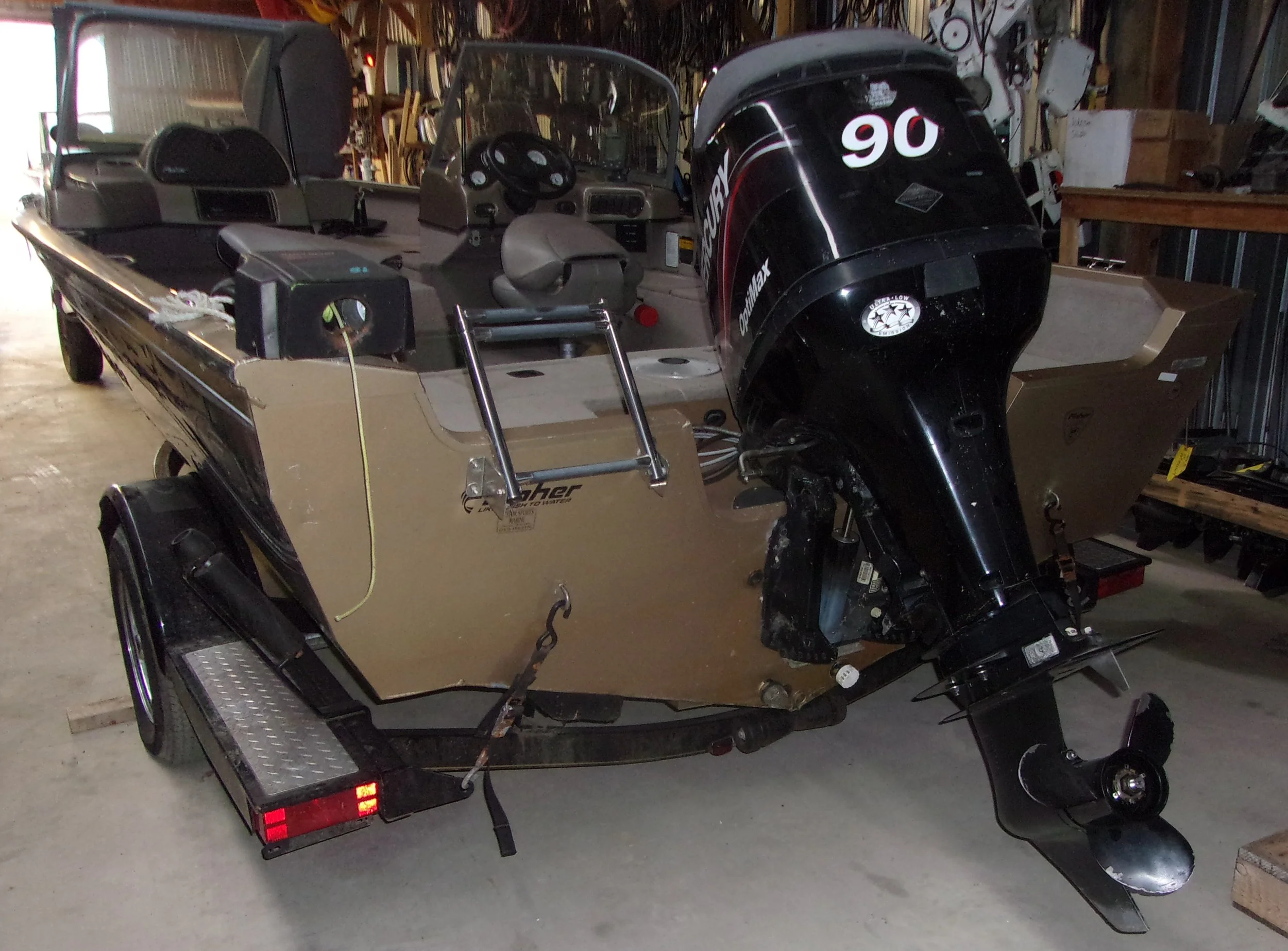2005 Fisher 170 Hawk 90 Mercury 3.JPG