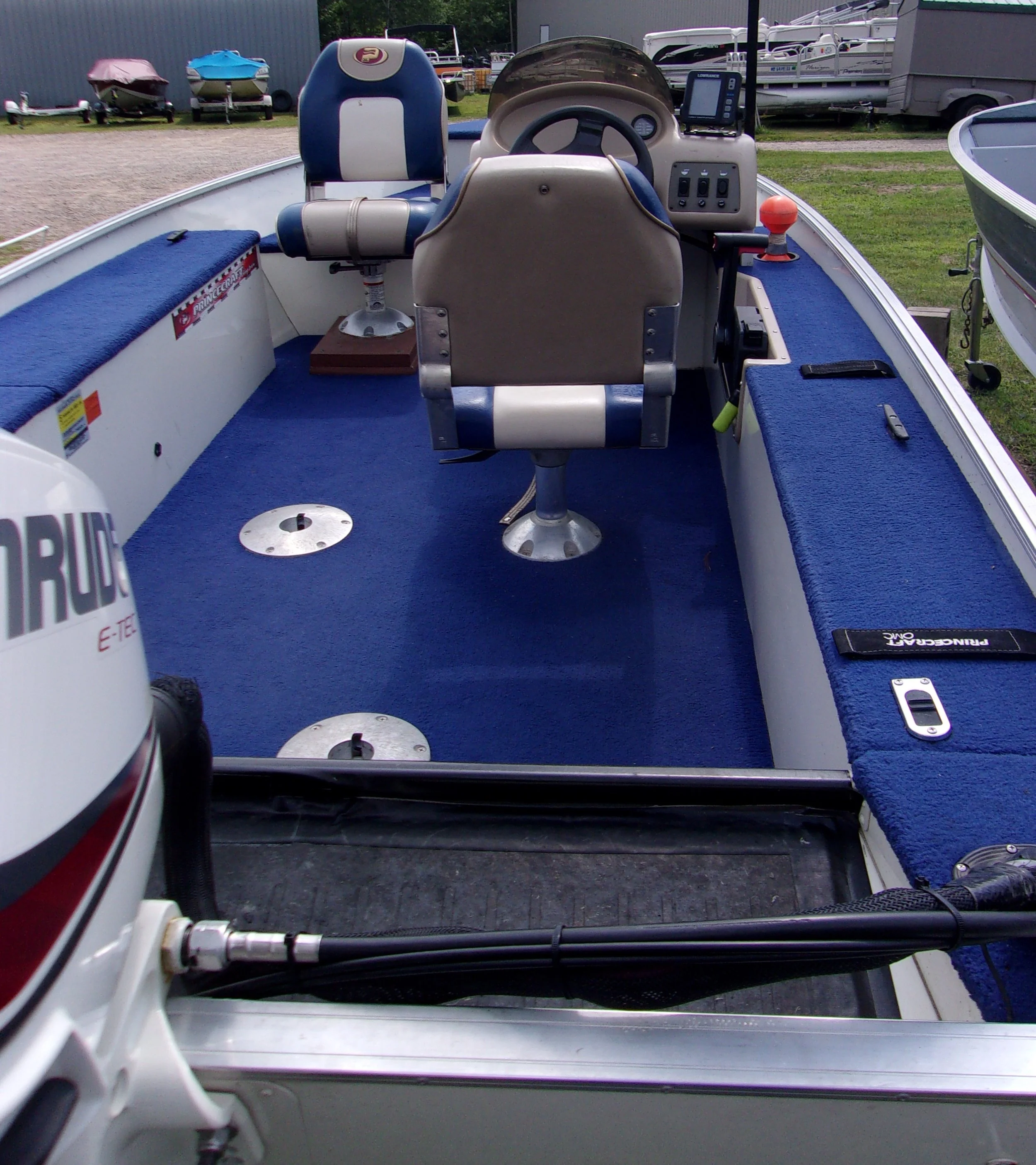 1999 PrinceCraft 142 Pro Series - 40HP Evinrude 5.JPG