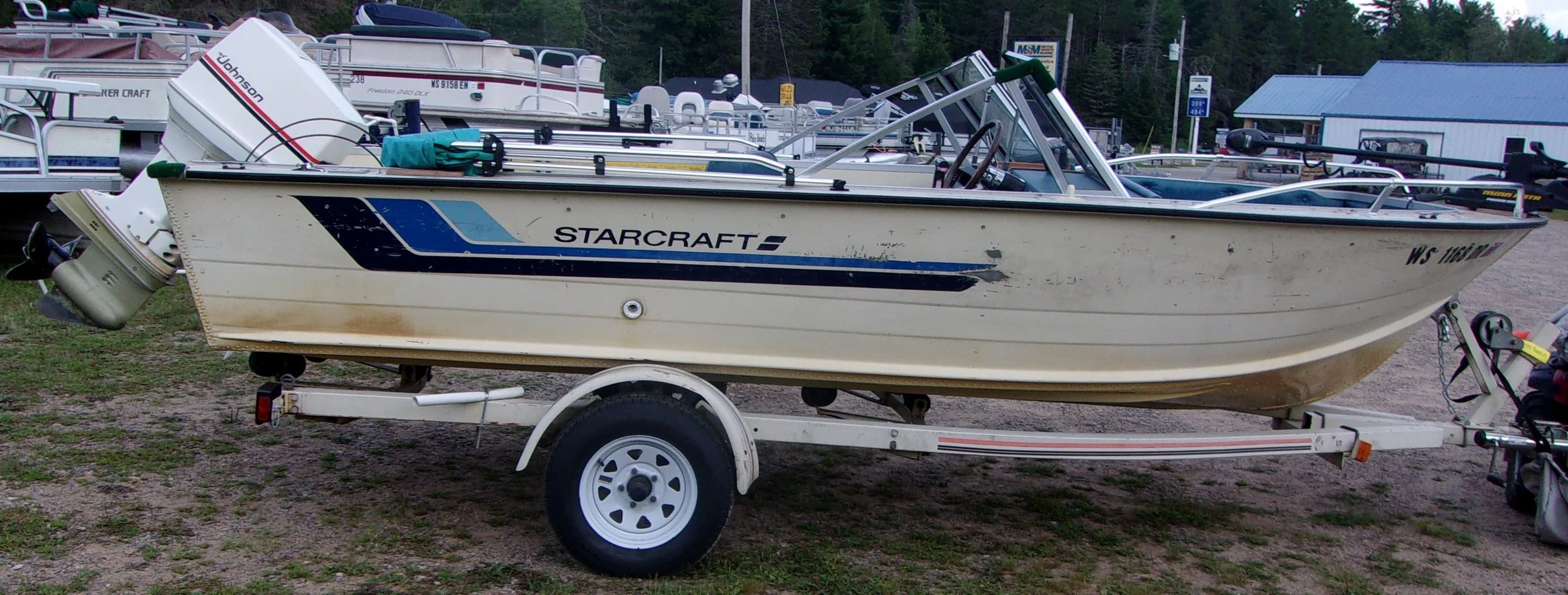 1985 StarCraft SS160 - 1983 75 Johnson 3.JPG