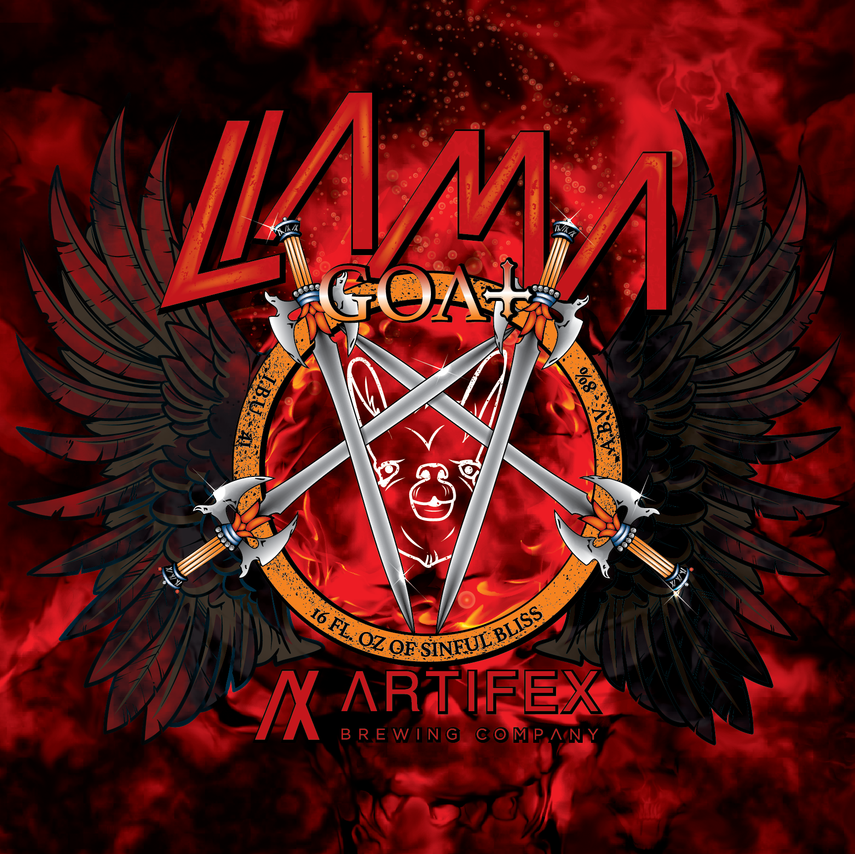 Llama Goat. Seriously hazy DIPA. One of our reoccurring featured beers.  