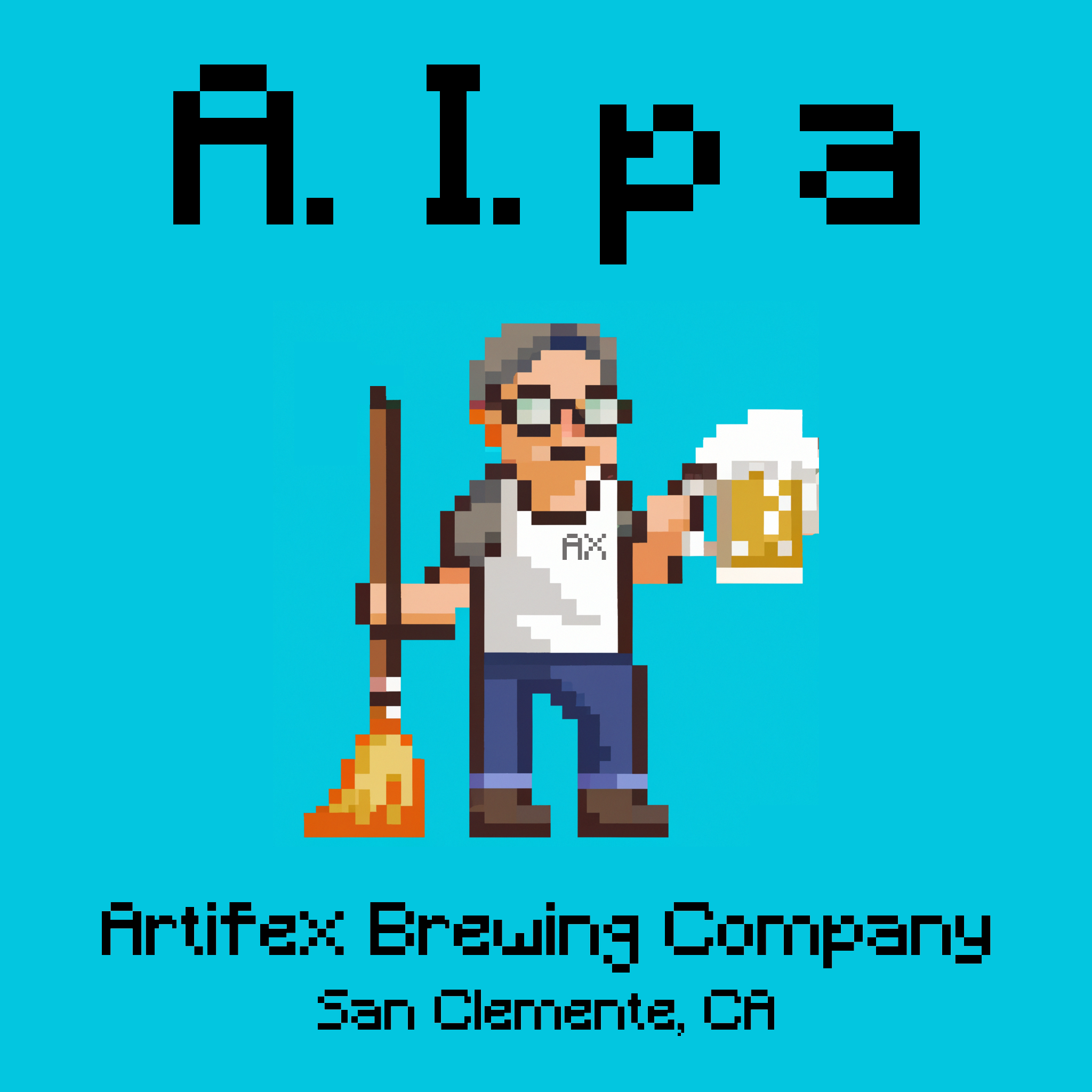 A.I.pa – Beer designed by Artificial Intelligence. Refined and brewed by Humans. While we last.