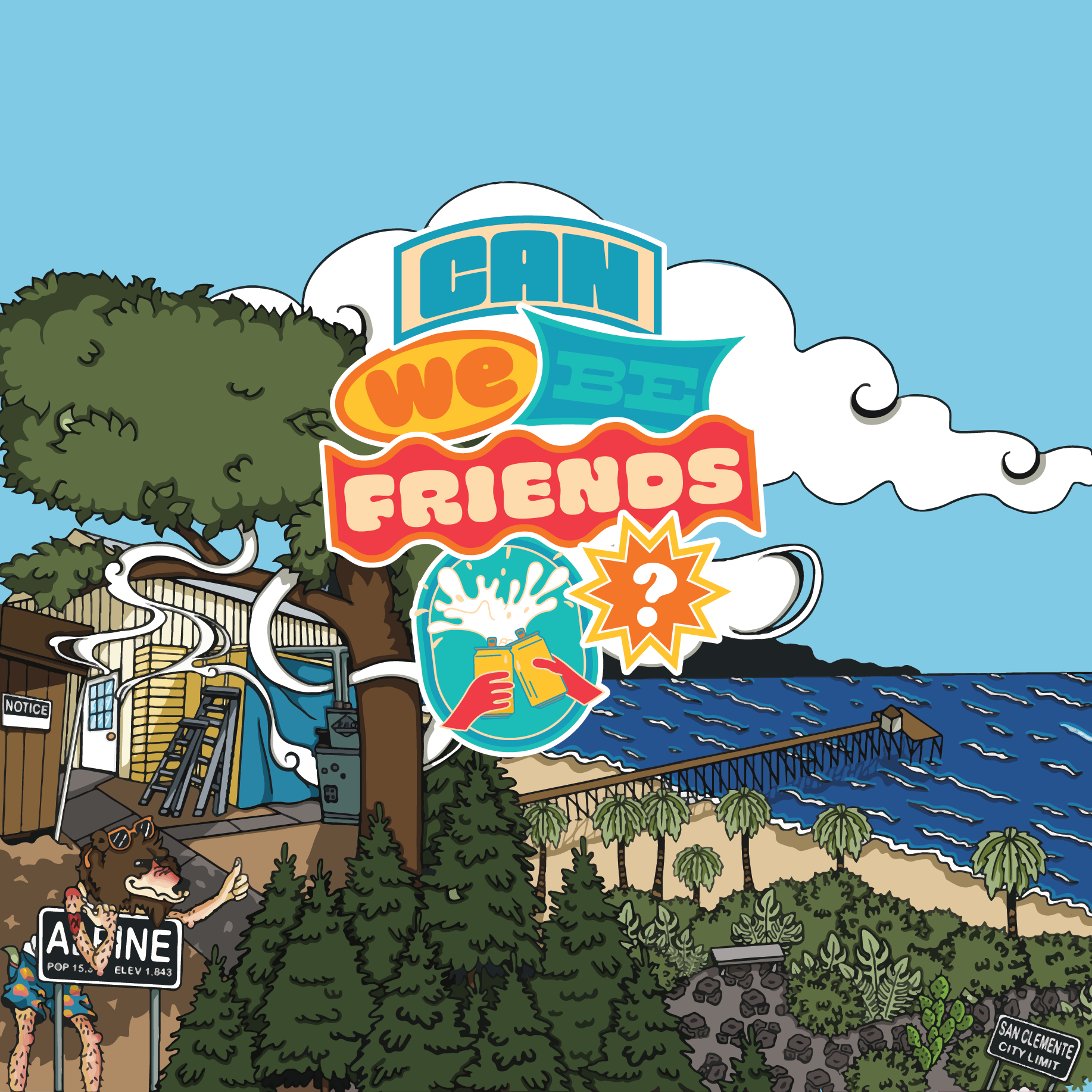 Can We Be Friends? Ongoing collaboration series.