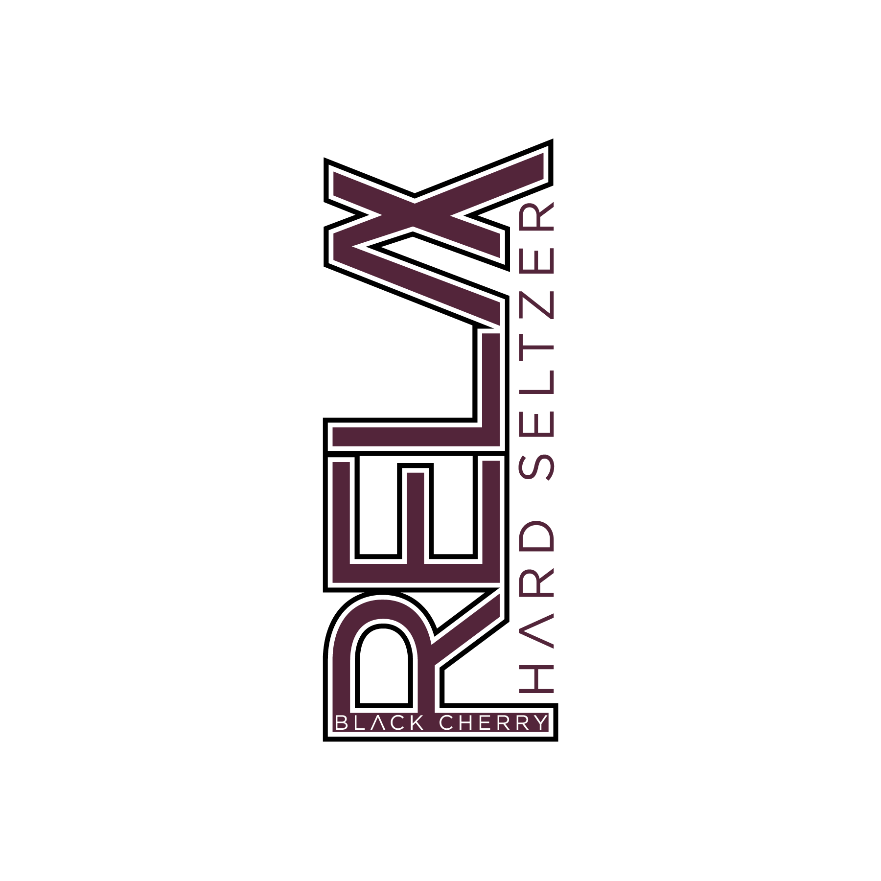 Relax Hard Seltzer. The original black cherry.