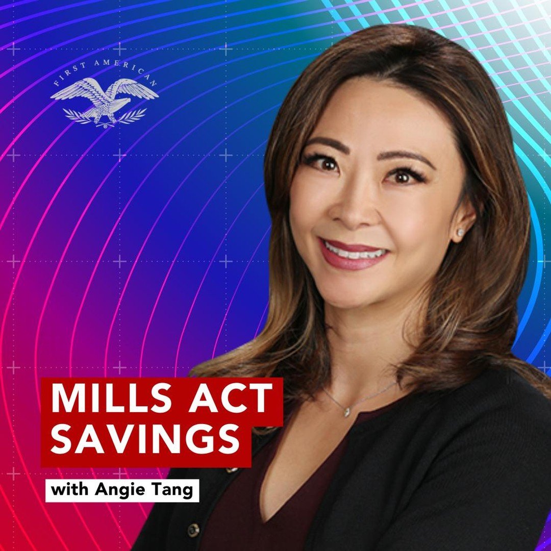 Join us May 21st 1pm for our Team Meeting with Special Guest Angie Tang of First American Title, and learn about the benefits of the Mills Act.
The Mills Act is a significant economic incentive program in California designed to encourage the preserva