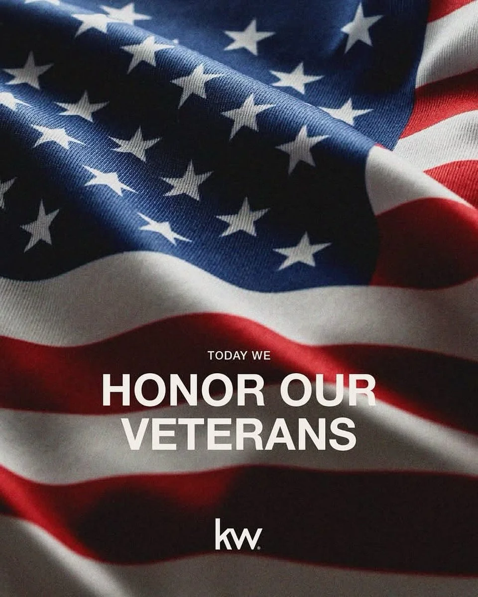 Today we honor those whose service has helped protect the freedoms we rely on. Grateful for the veterans within our KW&reg; community and across the country who continue to lead with purpose.