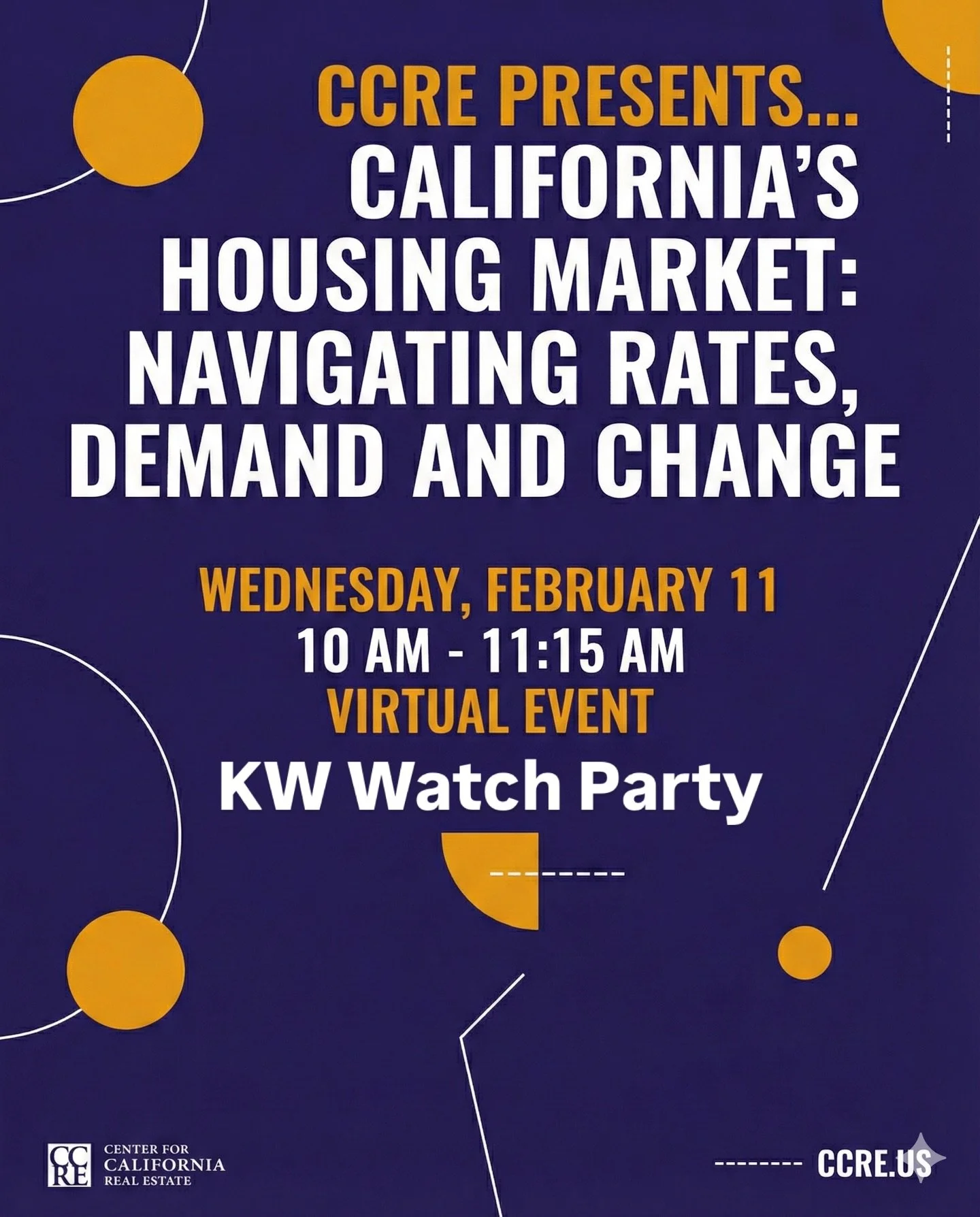 Market Insights &amp; Coffee at KW Pasadena 🏠☕️
Stop guessing where the 2026 market is headed. Join our In-Person Watch Party on February 11 to hear directly from the experts:
&bull; Jerry Nickelsburg (UCLA Anderson Forecast)
&bull; Kayla Bruun (Mor