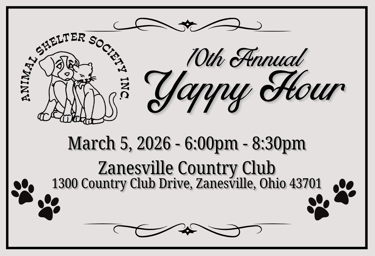 10th Annual Yappy Hour 