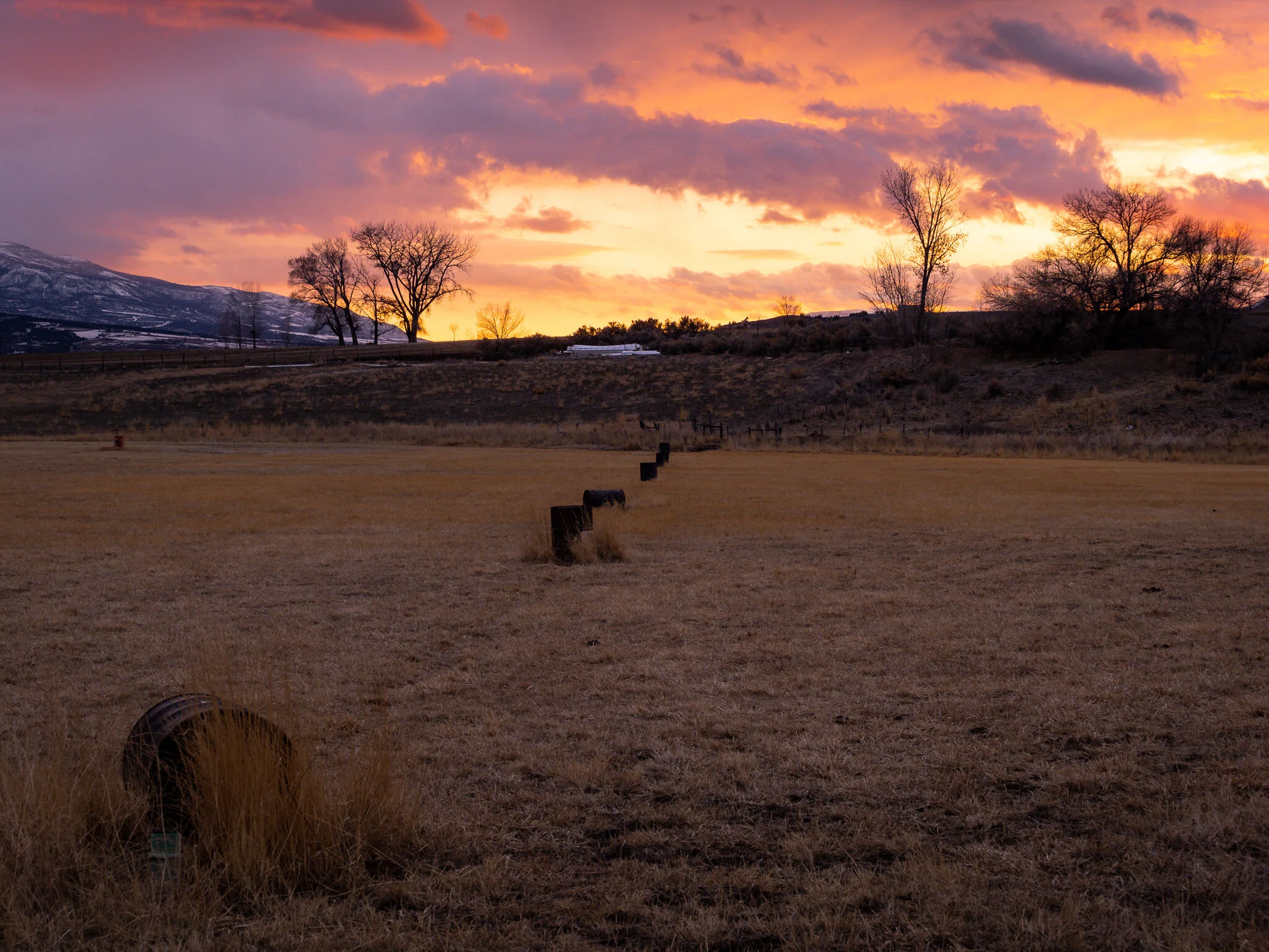 Sunset on the Ranch I
