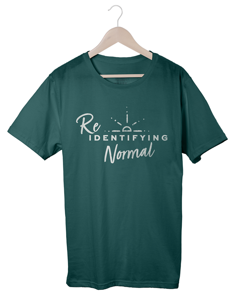 Synes eksekverbar fortjener Teal T-Shirt — Reidentifying Normal