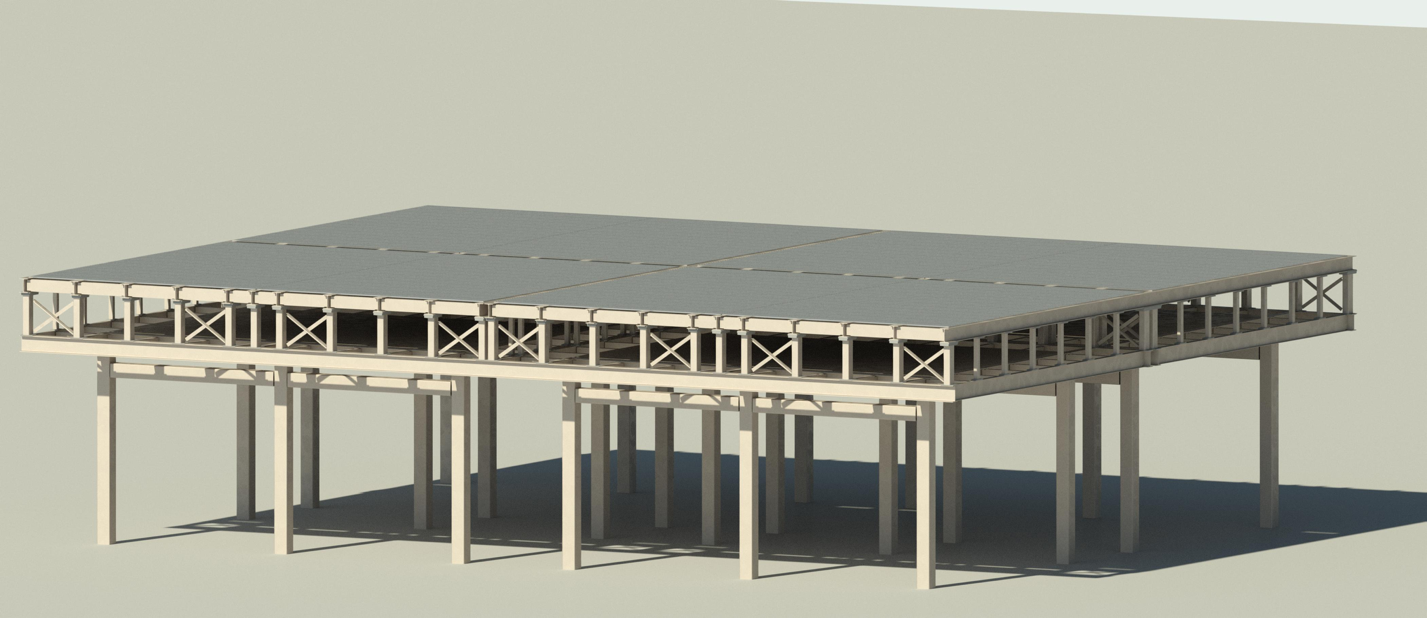 Oil and Gas Indirect Fire Weapons Overhead Protection Compound