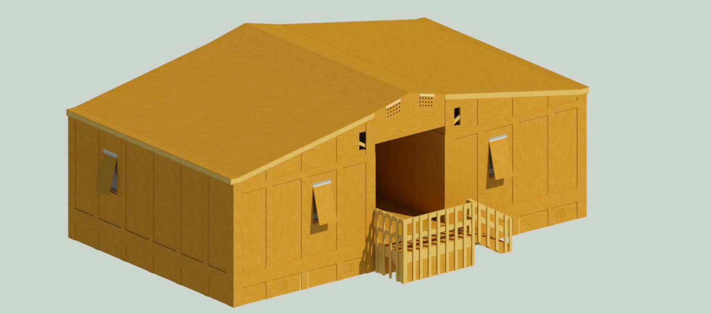 CUBE Wide – Military Barracks Swing Space Semi-Permanent Facility
USACE Middle East District 