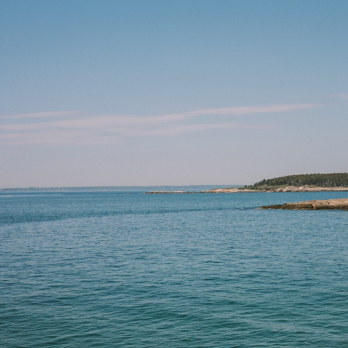 What Maine dreams are made of 🌊  #maine #hermitisland #feelslikesummer