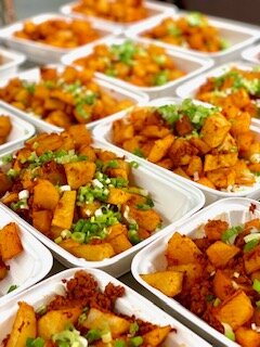 Papas con Soyrizo
