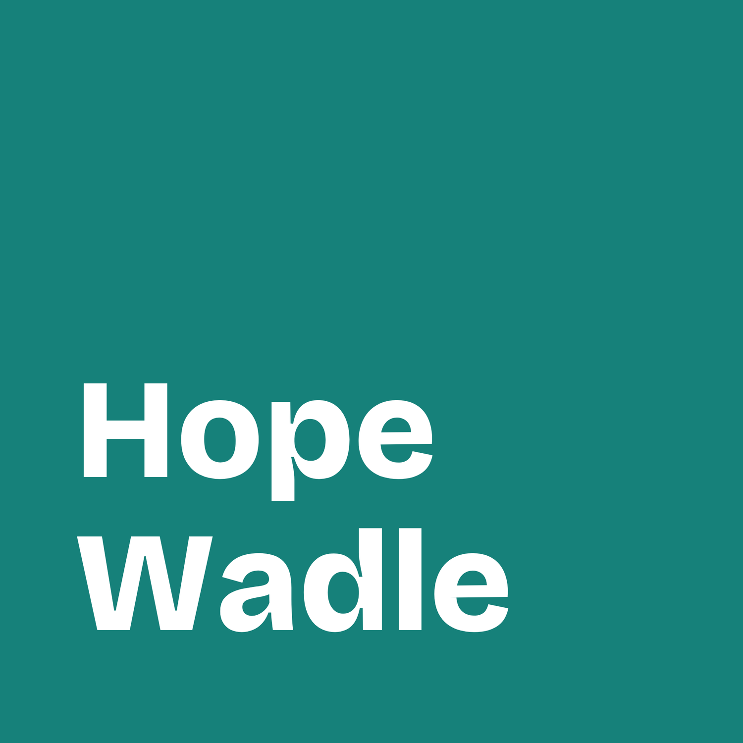 Hope Wadle - Portfolio