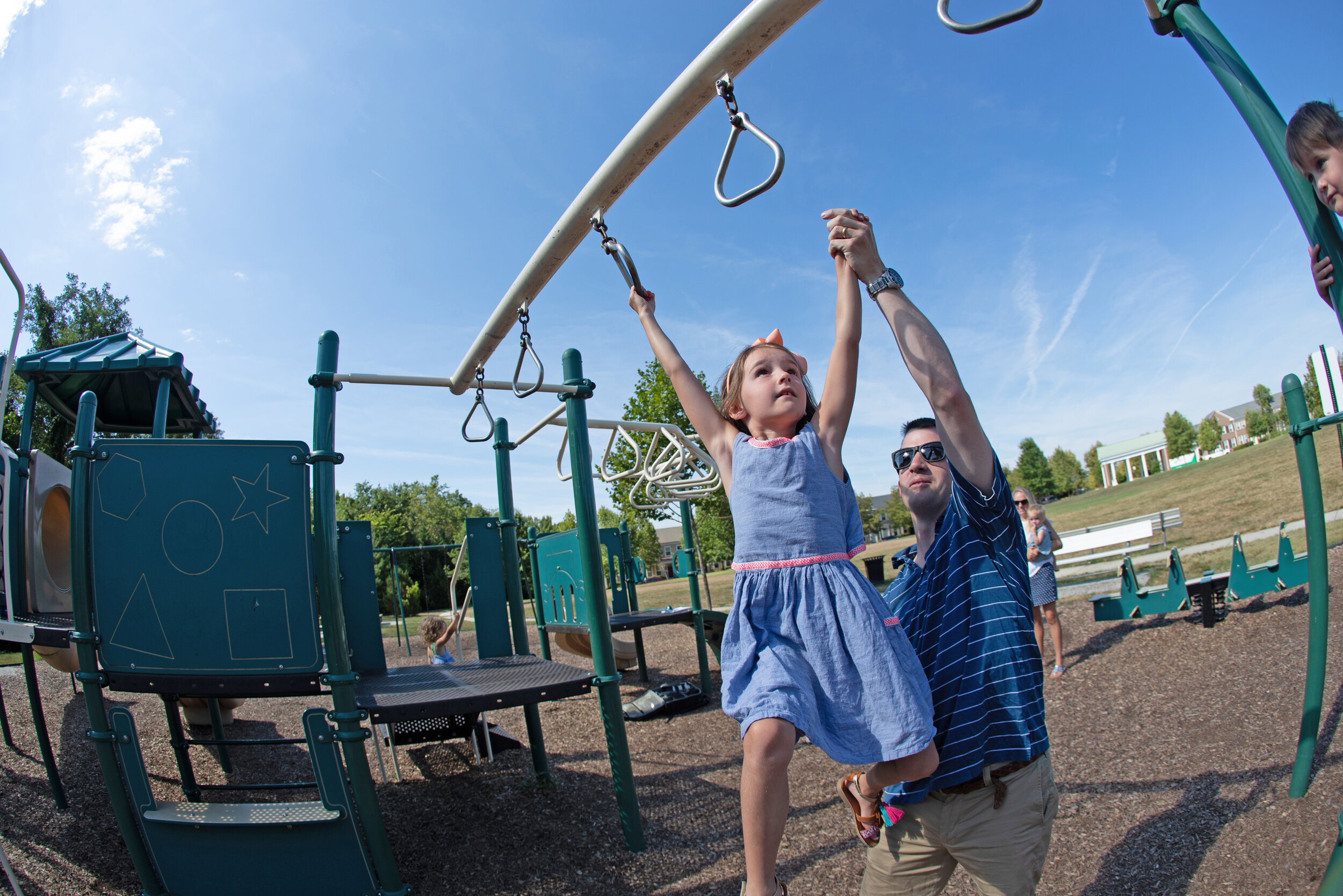 Family-friendly military housing community at Belvoir. 