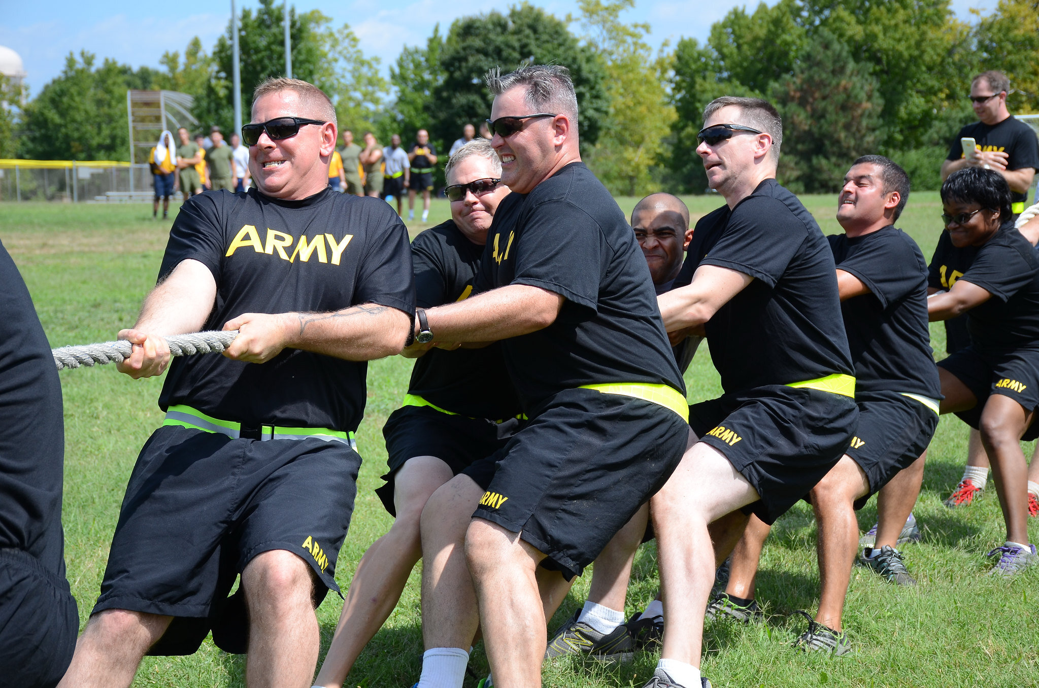 Tug-o-War - Sports Day at Fort Belvoir