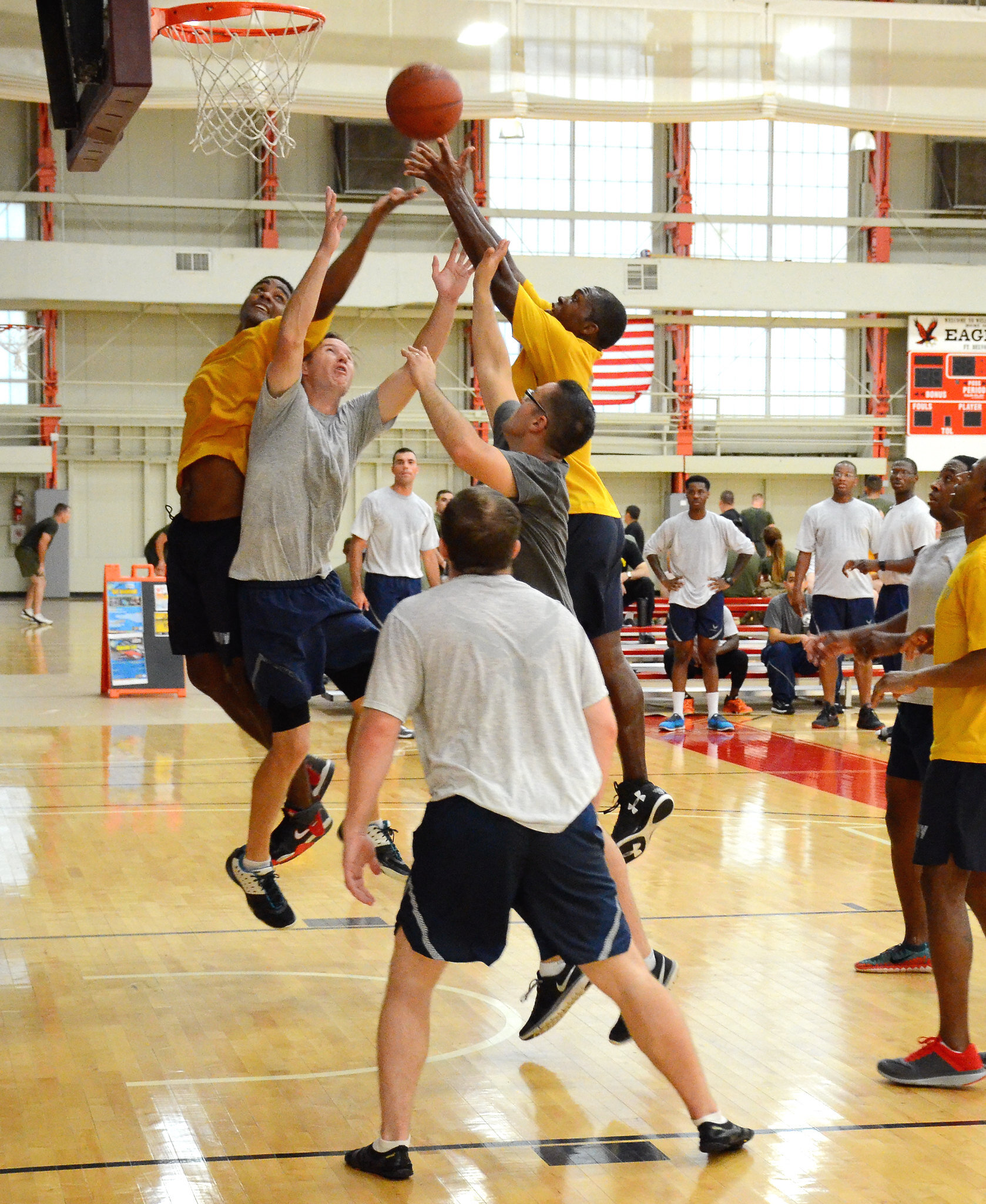 Basketball - Sports Day at Fort Belvoir