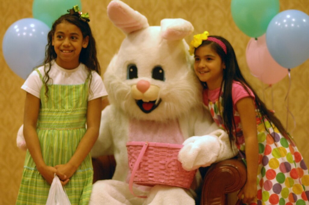 Photos with Easter Bunny - Easter Celebration at Fort Belvoir