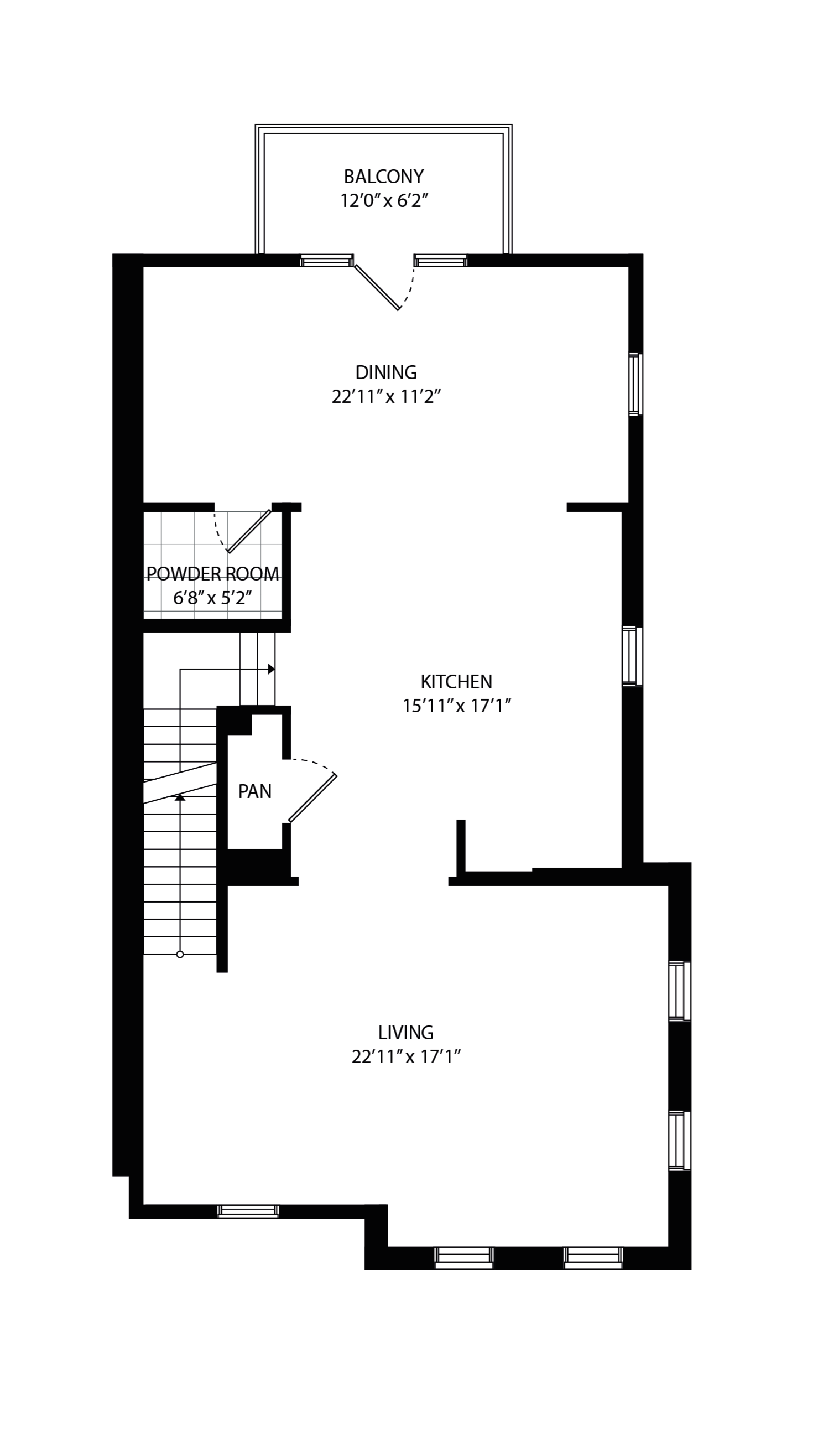 4-BR Townhouse I - Second Floor