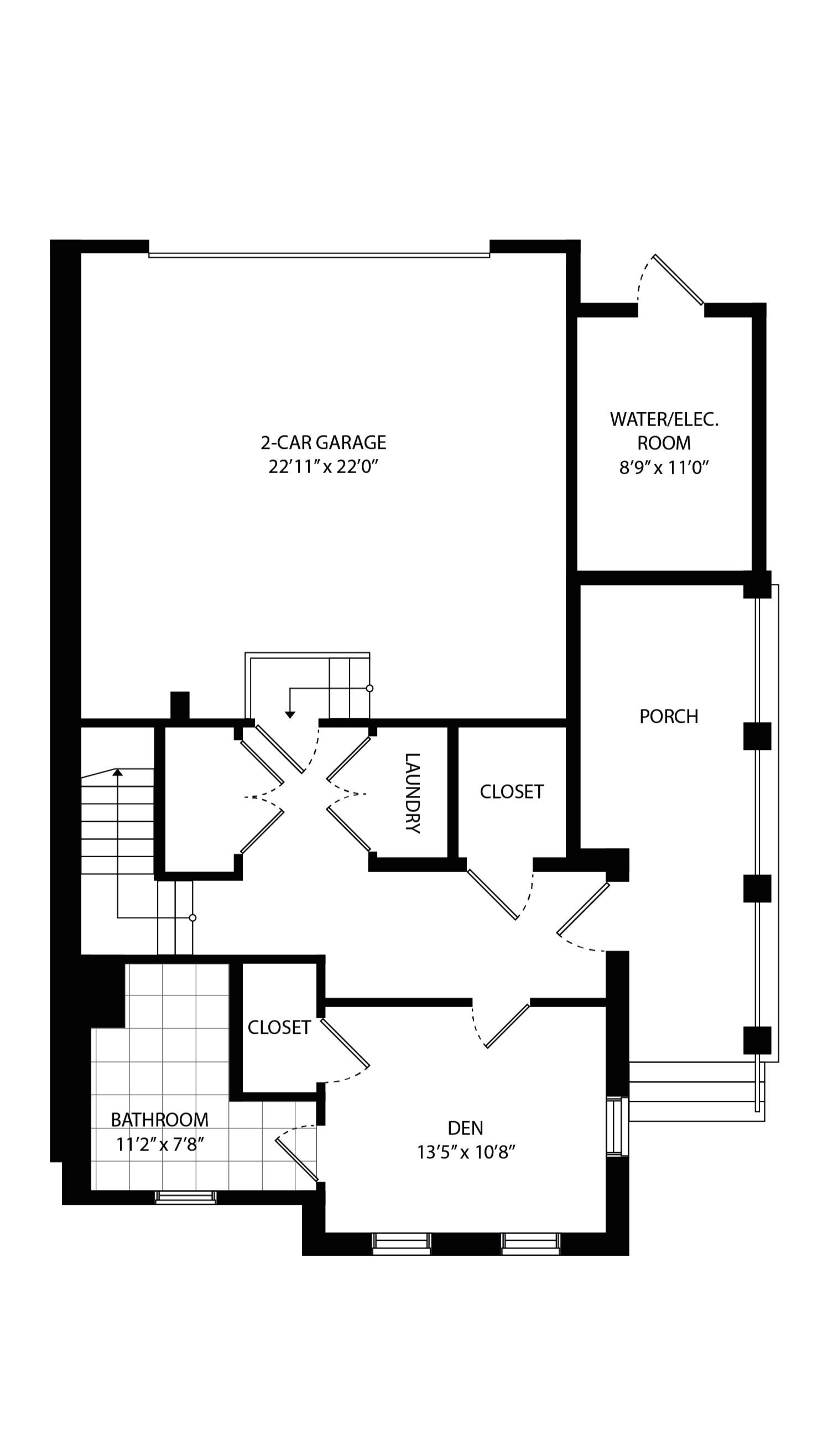 4-BR Townhouse I - First Floor
