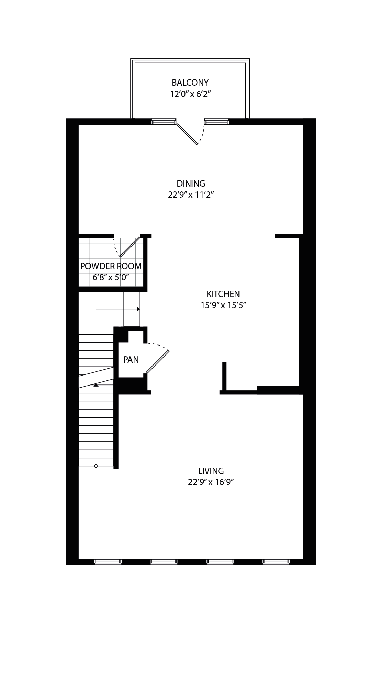4-BR Townhouse II - Second Floor