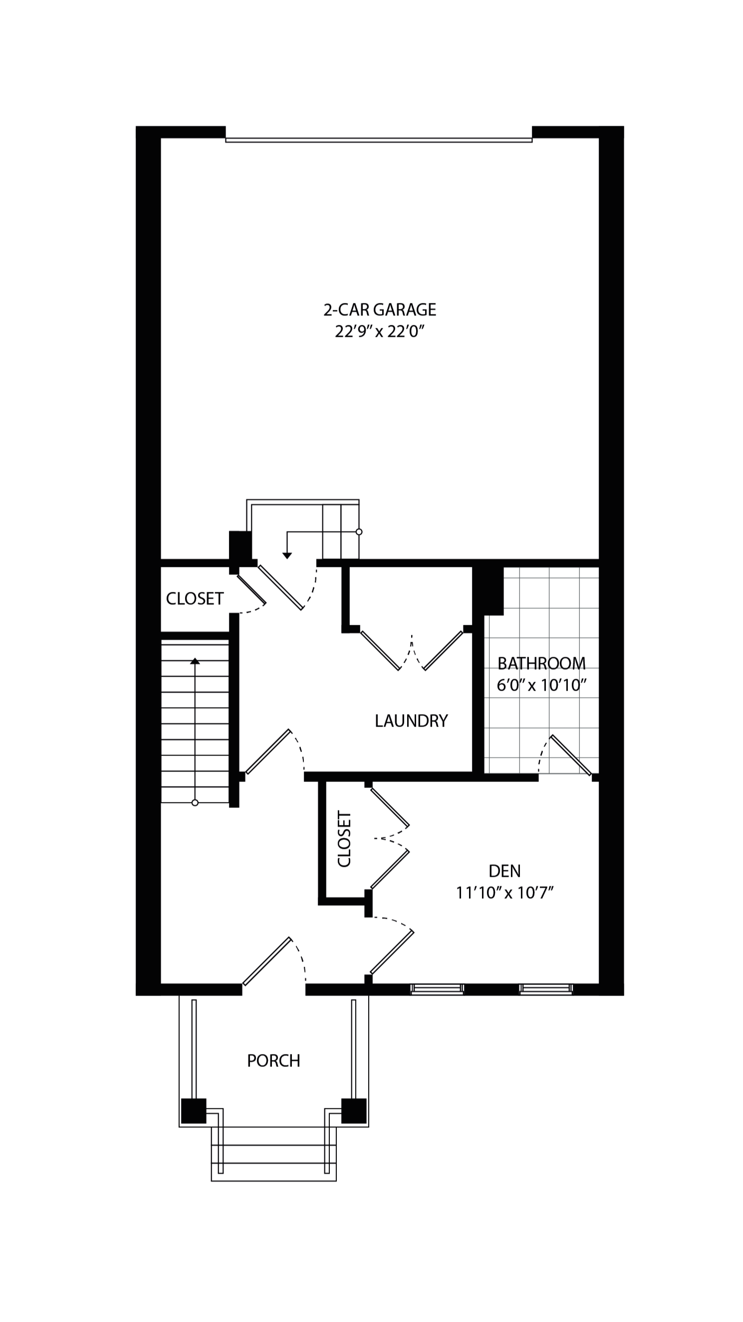 4-BR Townhouse II - First Floor