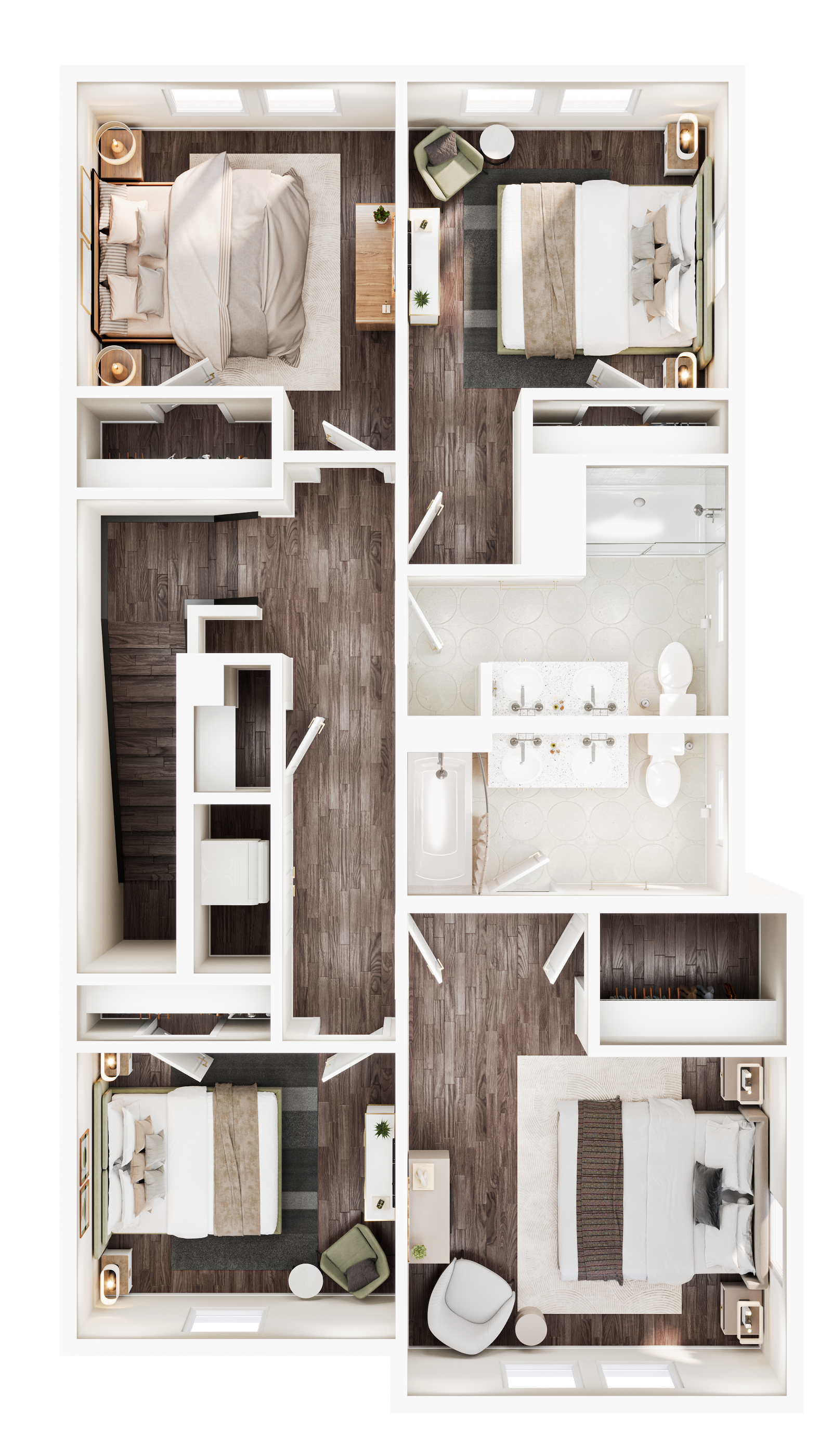 4-BR Townhouse I - Third Floor