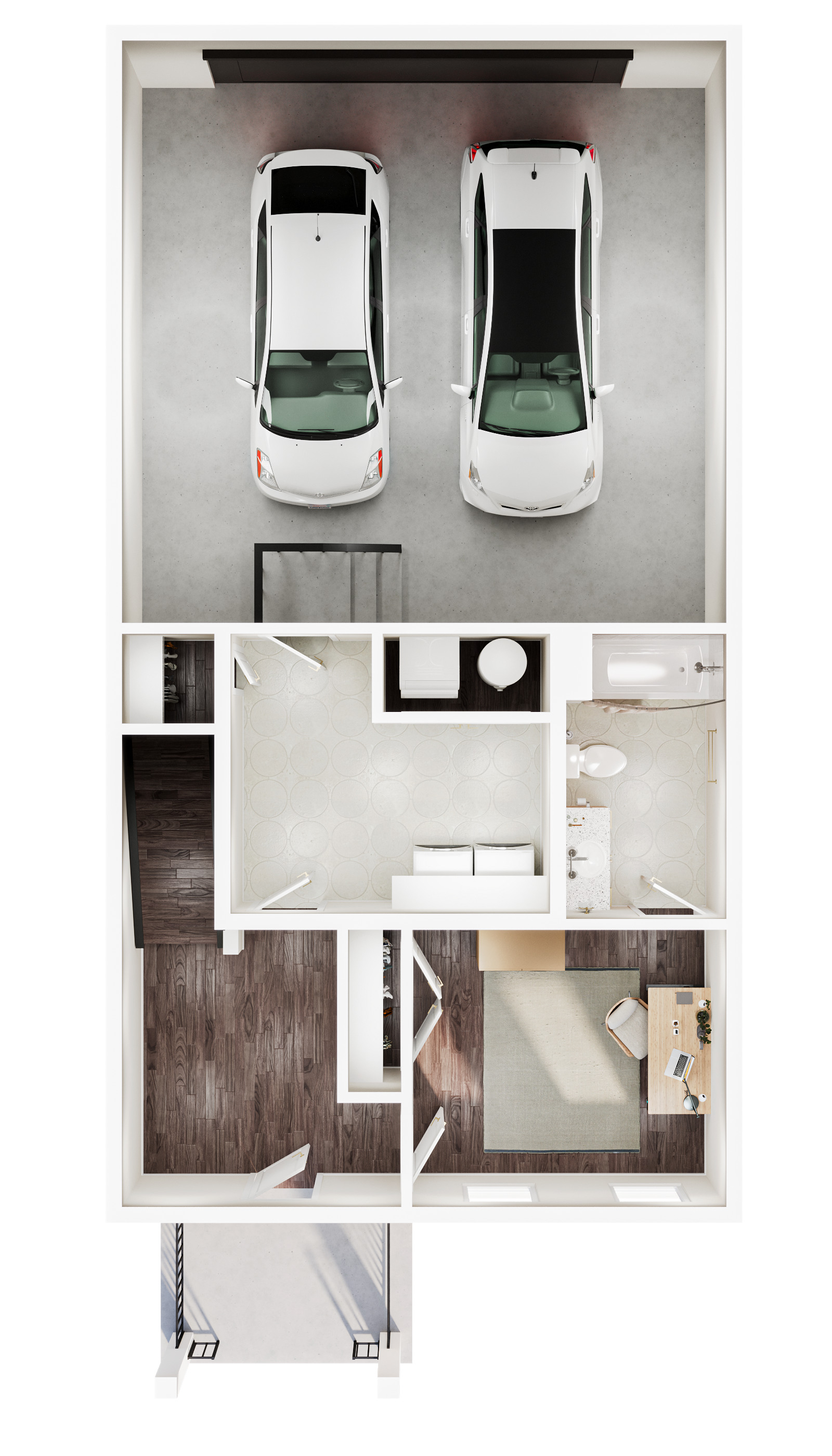 4-BR Townhouse II - First Floor