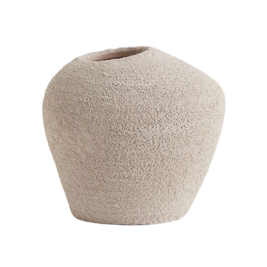 Small Stoneware Vase - Light beige - Home All | H&amp;M US