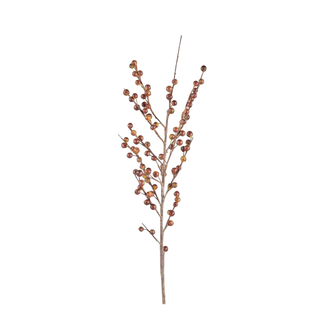Burgundy Ilex Berry Branch | Best Artificial Branches at Afloral.com