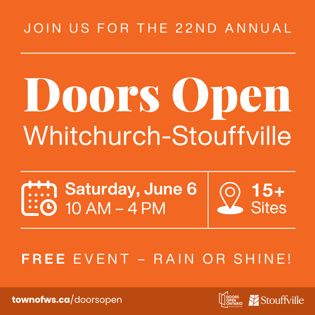 Doors Open Whitchurch- Stouffville 