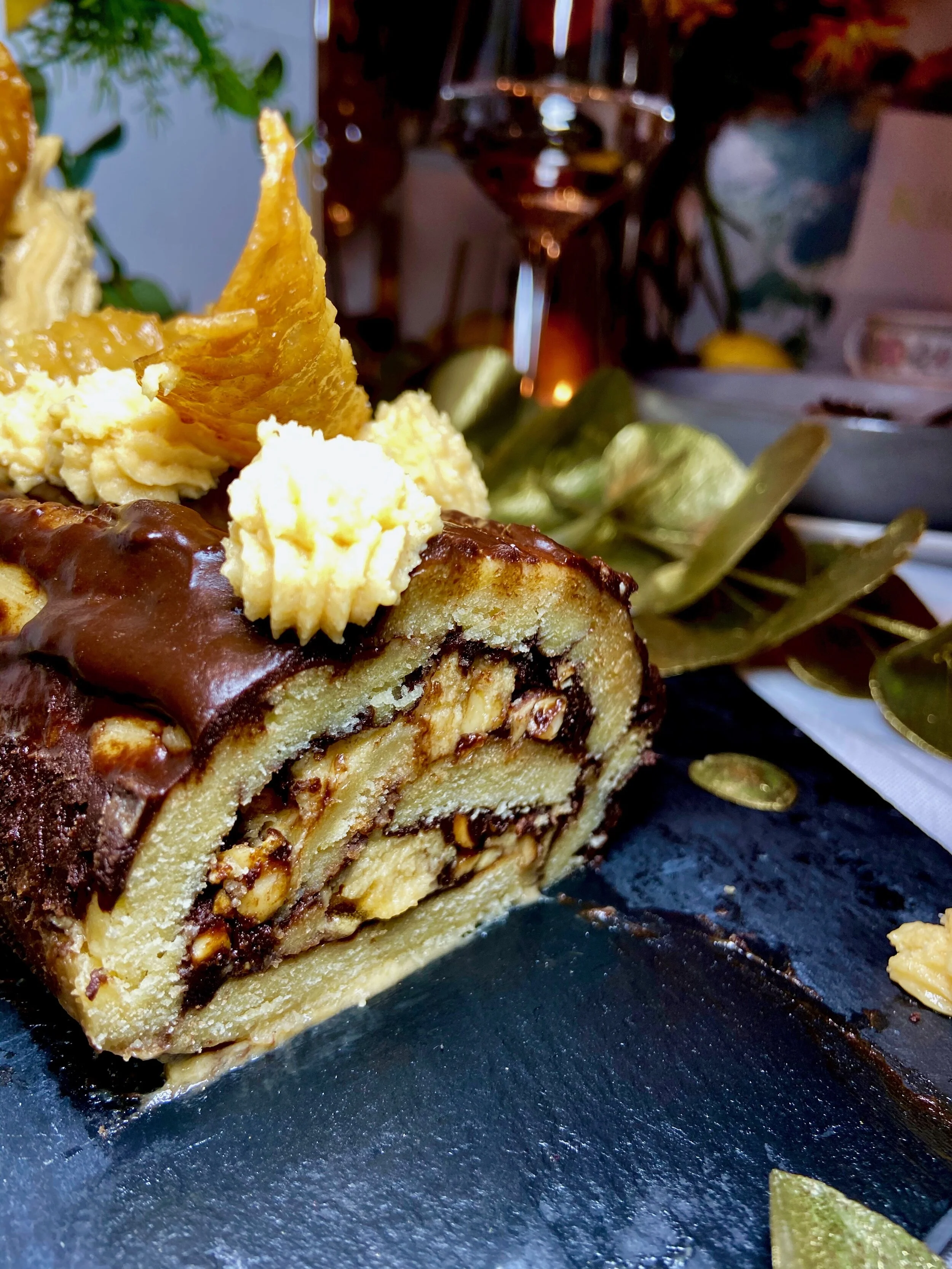 buche de noel French Christmas dessert