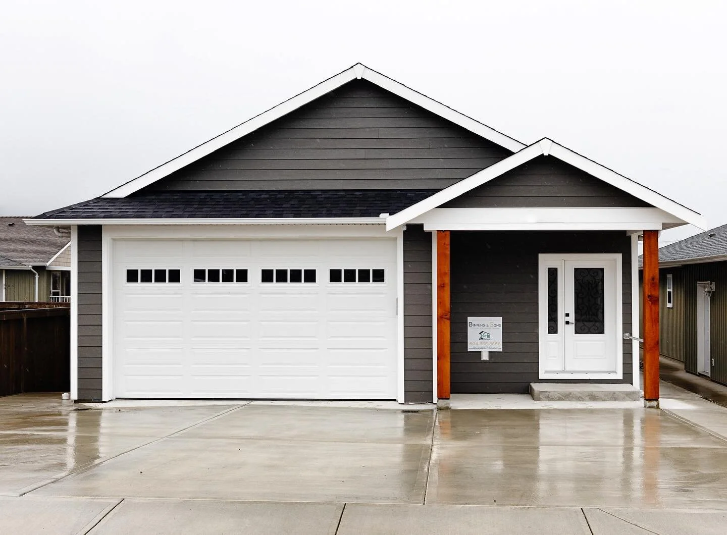 When you purchase a home from Binning &amp; Sons Development, you know you are buying a quality product.  We use only the best materials and employ only the best people to create the home of your dreams. 

Every custom home built by us will include N