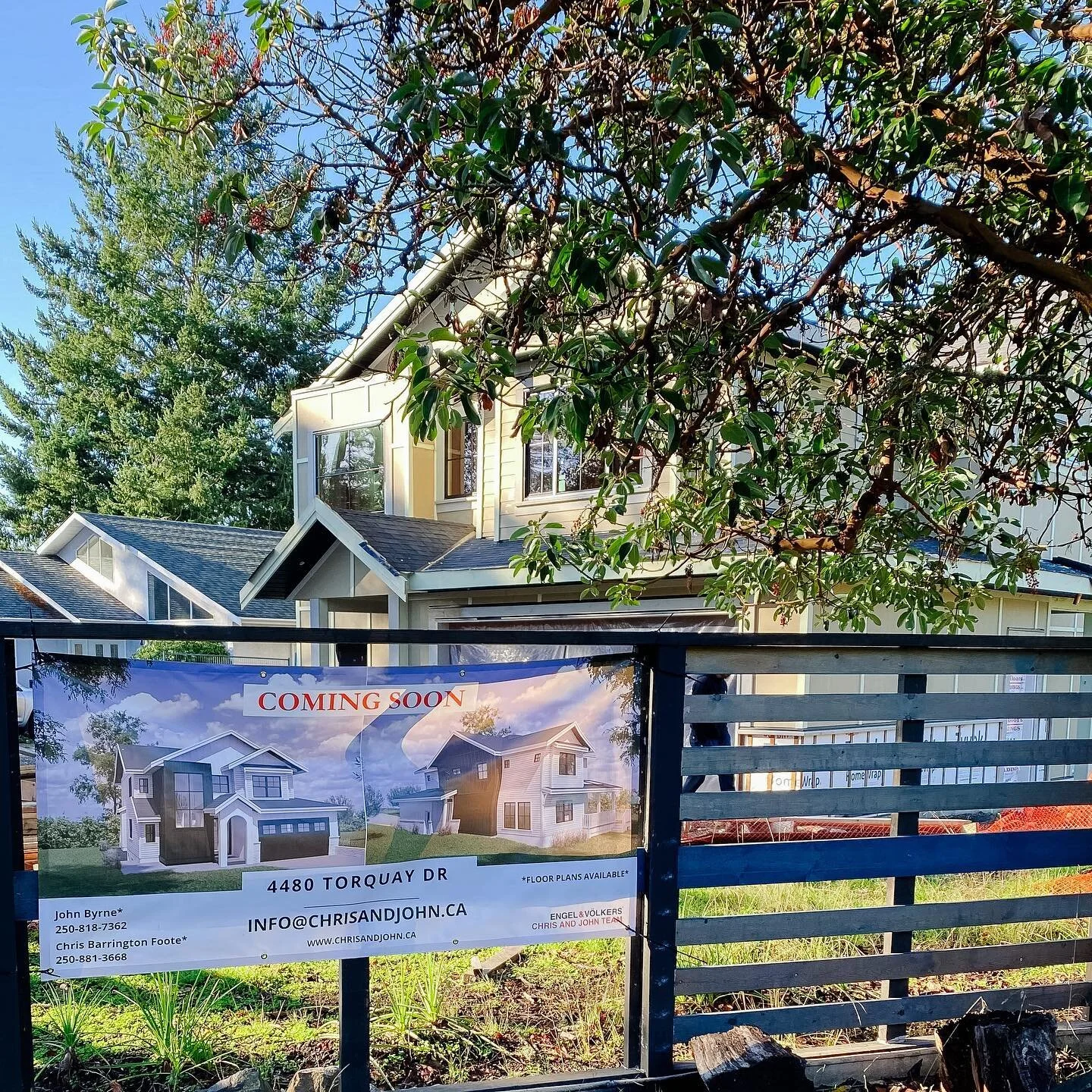 Coming Soon is right - looking forward to seeing our completed Victoria Project. 

Custom Build by @binningdevelopment 

Listing Agent @chrisandjohnteam with @engelvolkersvancouverisland 

.
.
.

#homebuilder #construction #customhomes #interiordesig