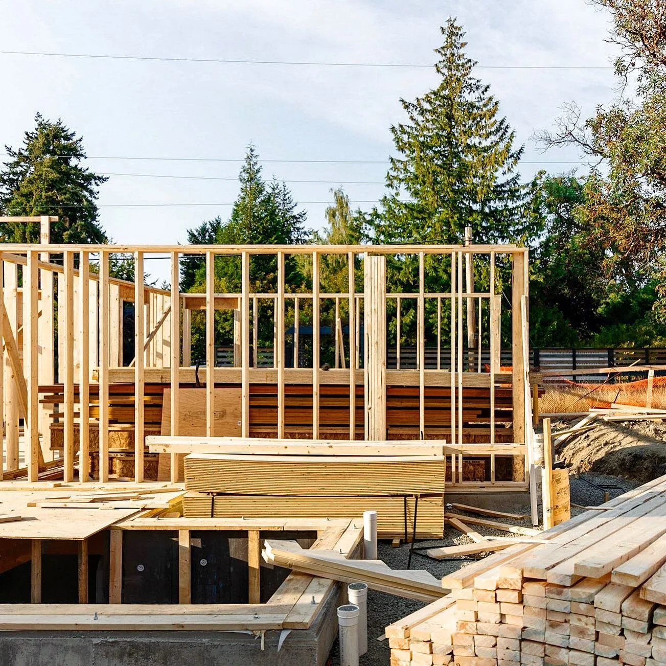 During the framing stage, your home starts to take shape. Once the walls are framed you can start to see the different rooms within your home&hellip; our clients favourite phase in our building process&hellip; when we do a walk thru of the house with