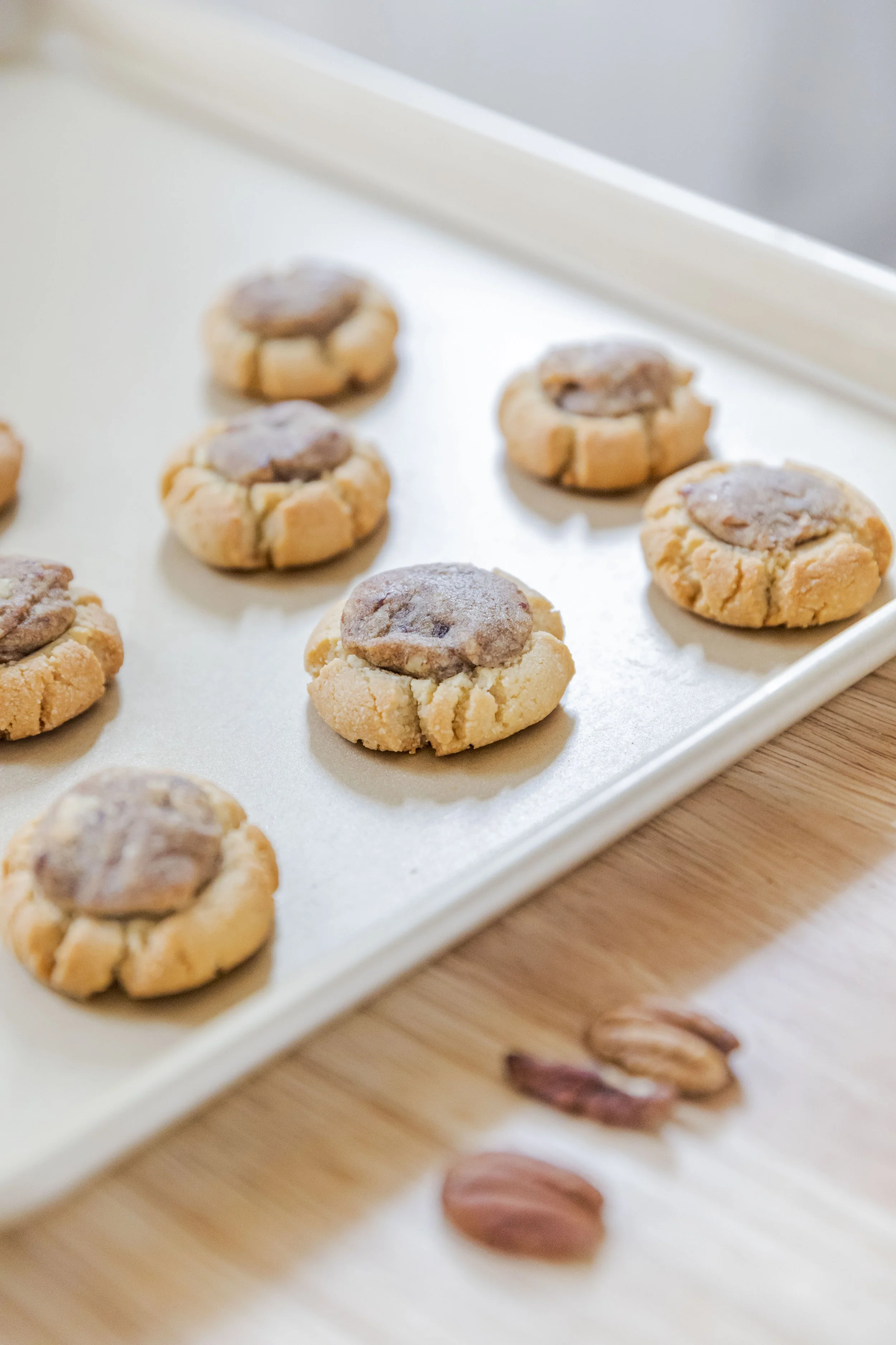 Pecan Shortbread Cookies (GF, DF, V, Grain Free) - 6 cookies