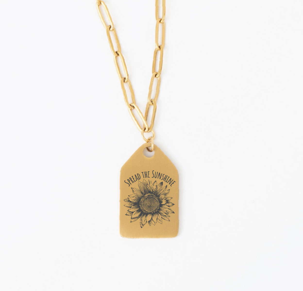 Spread the Sunshine Necklace - Gold