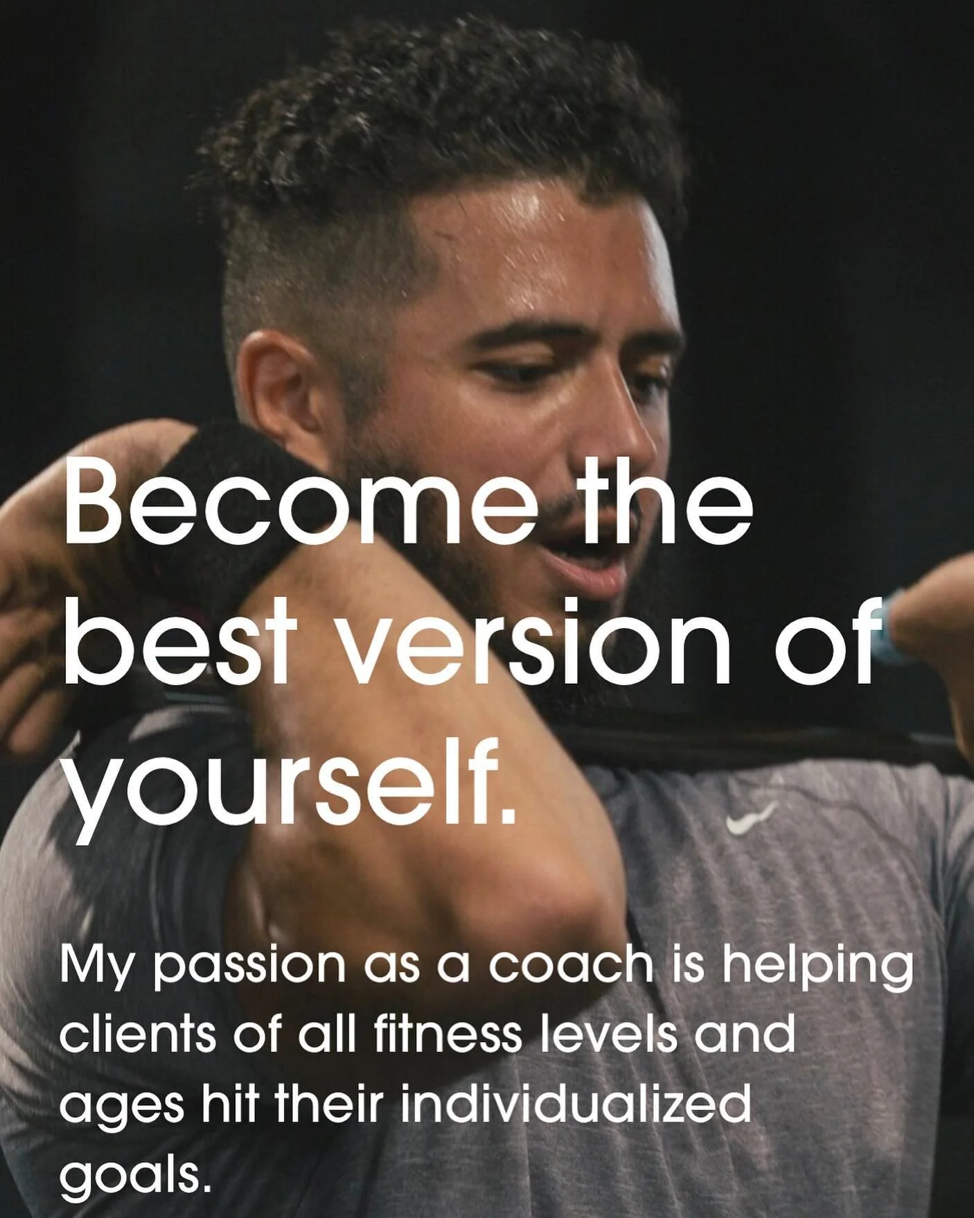 I am super excited to announce the LAUNCH of my first very own custom WEBSITE 💻 ! This will contain any and all information about me, my training, and an online coaching program that I am proud to begin! This will give you easy access for booking an