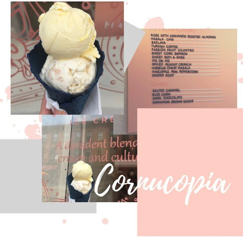 Cornucopia
🌽🍦🌽🍦🌽🍦

https://www.scoopdreamz.com/blog/cornucopia