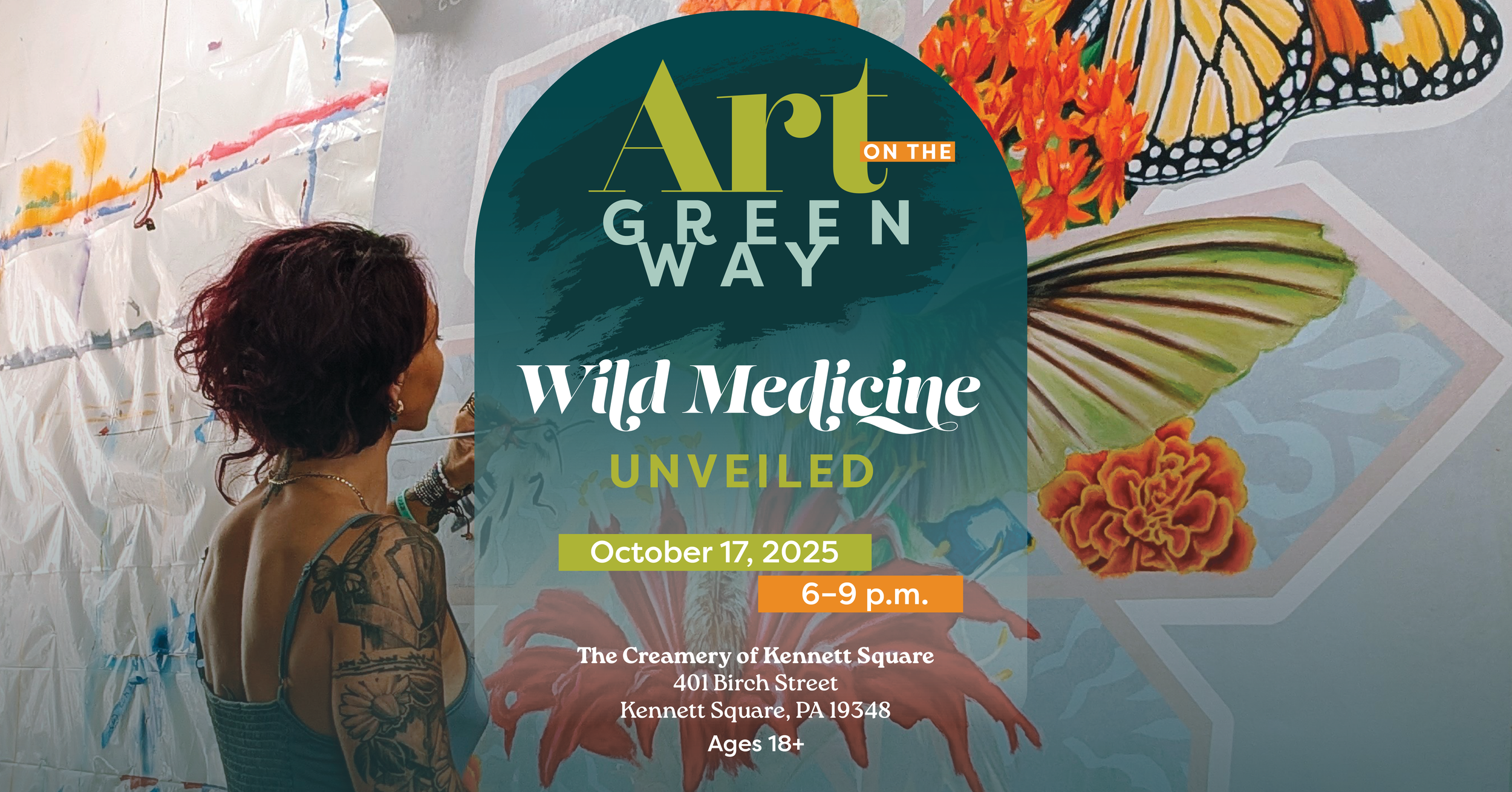 Art on the Greenway: Wild Medicine Unveiled