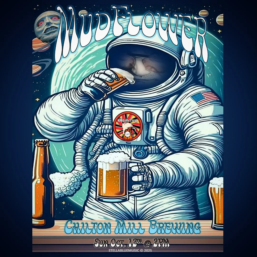 Day #2 Oktoberfest Music:

@mudfootband / @dead.flowers.band will be playing Sunday, October 12th from 2-5pm!

No Cover Charge