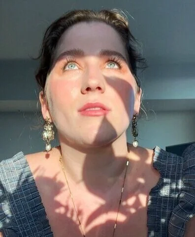 Lashes after using the Lashfood Conditioning Collagen Lash Primer.