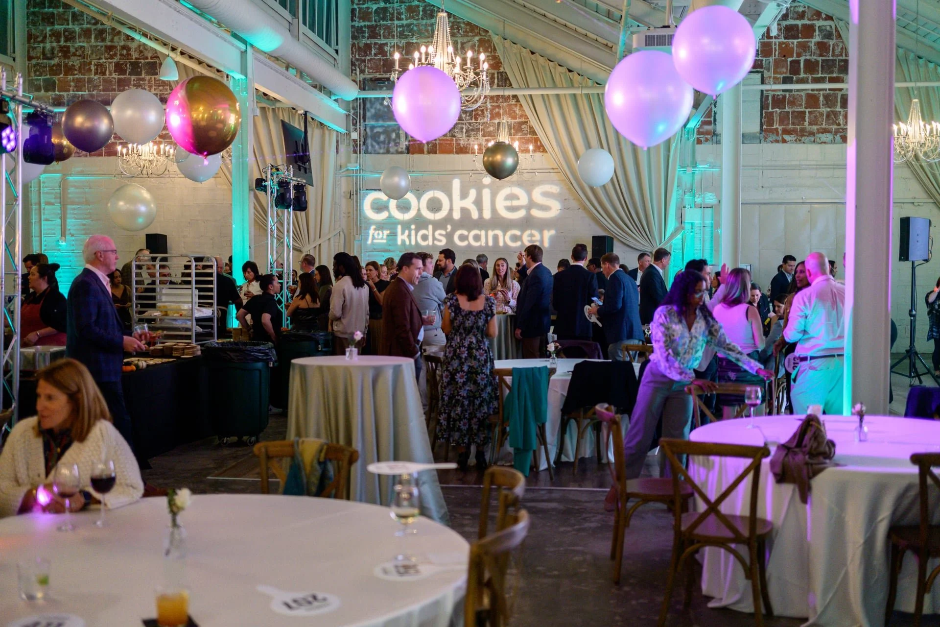 photo of event space at The Casey in Charlotte, NC by photographer Brandon Pickett