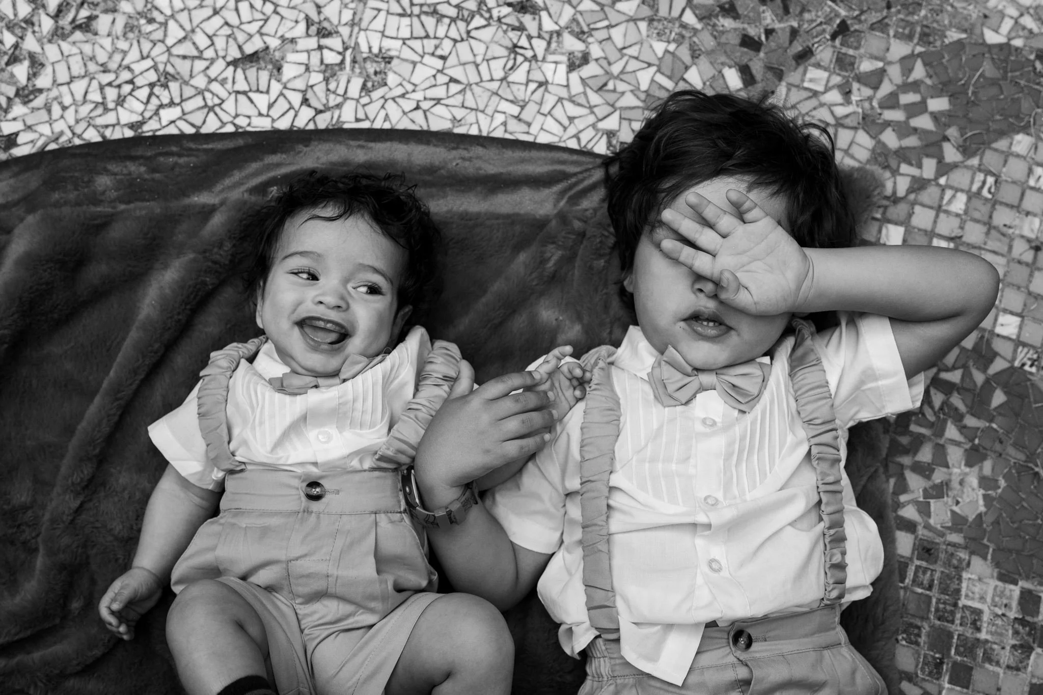 Family Photography at UNC Charlotte Botanical Gardens Trail