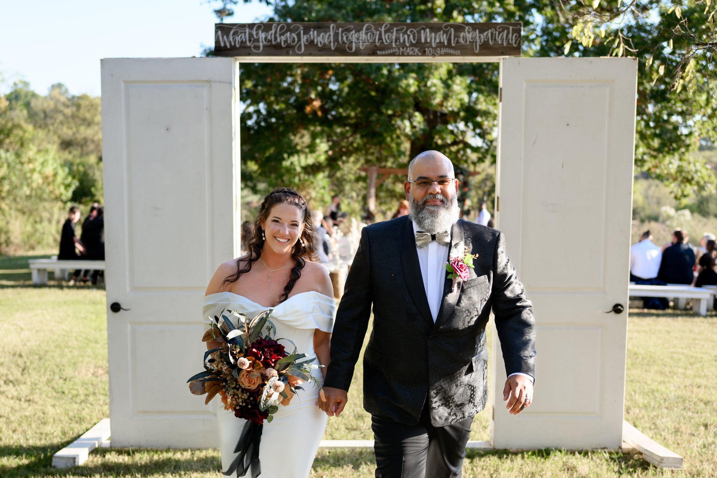 candid wedding ceremony photo by Brandon Pickett Photography