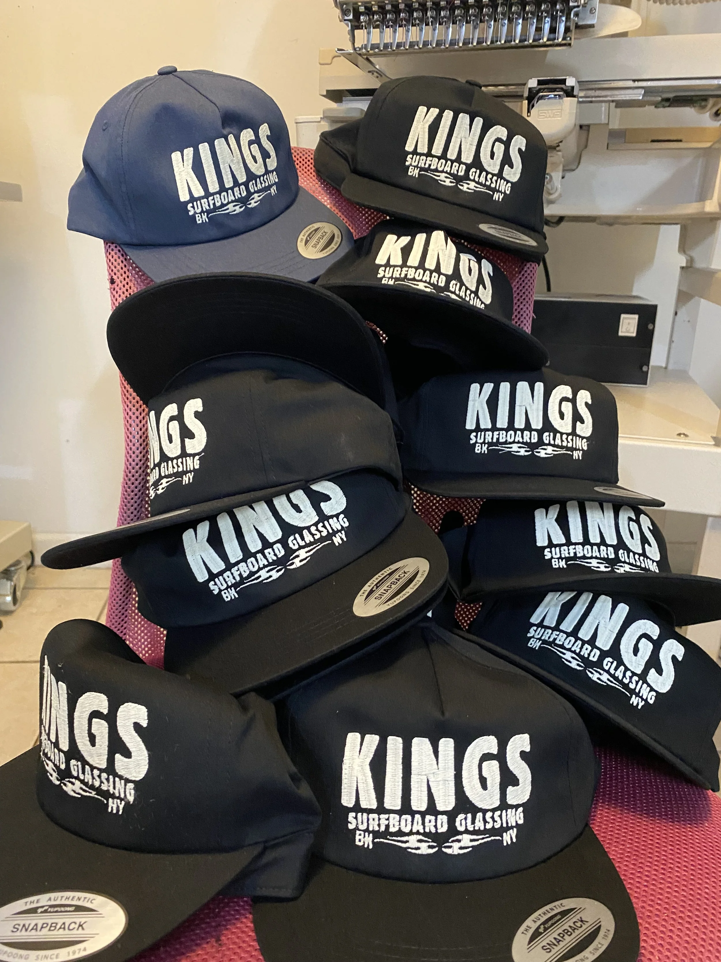 Kings Surfboard Glassing