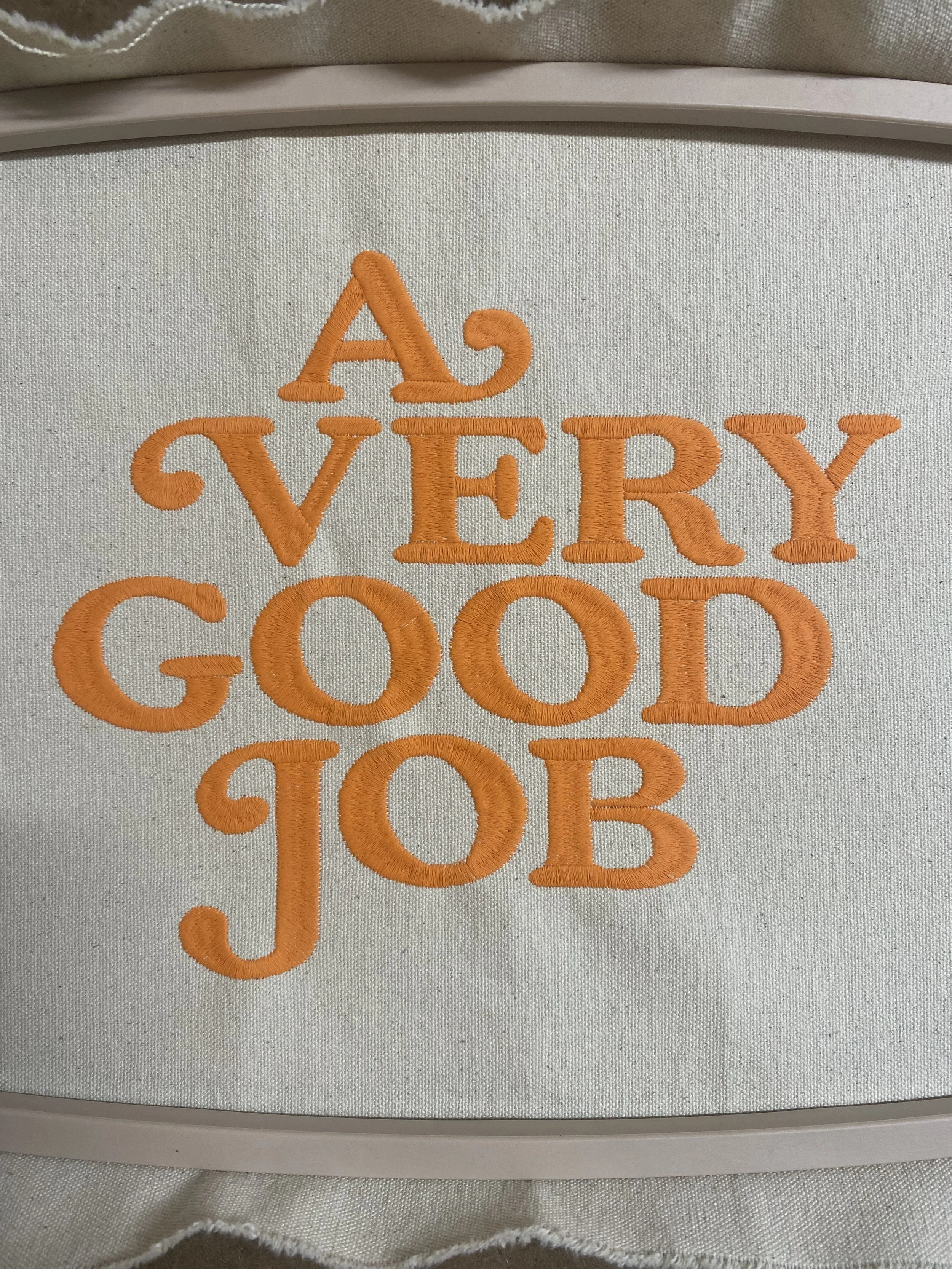 A Very Good Job