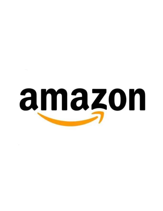 Amazon logo with a smile-shaped arrow